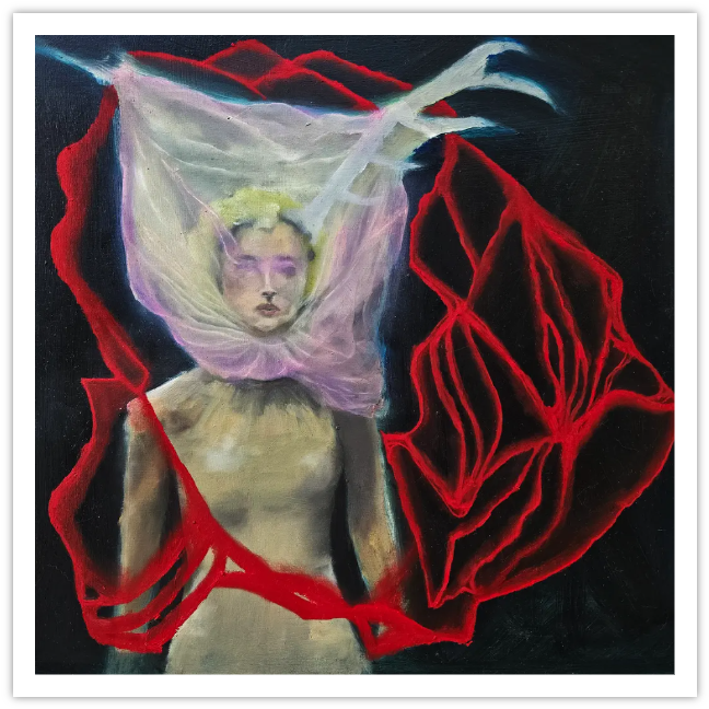 Worn Woman Print 5x5